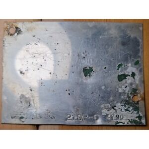 Chevy Data Plate 1950 Truck Part ID Metal Tag Chevrolet